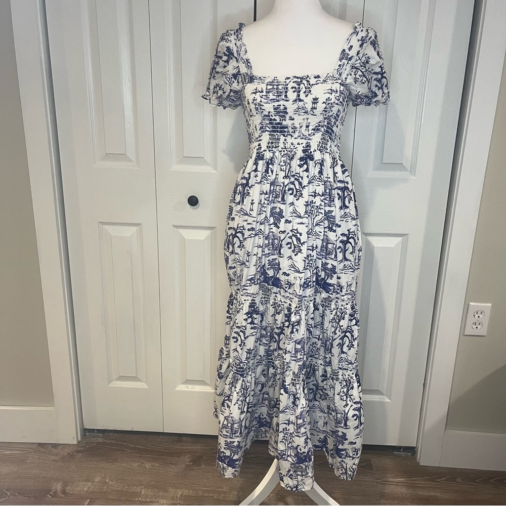 Anthropologie O.P.T , Daphnis toile midi dress, Size M - Picture 3 of 16